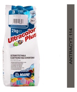 ULTRACOLOR PLUS 2kg fuga cementowa 114 antracyt