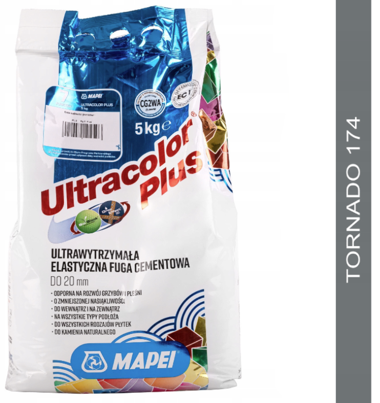 Ultracolor Plus 5kg fuga cementowa 174 tornado