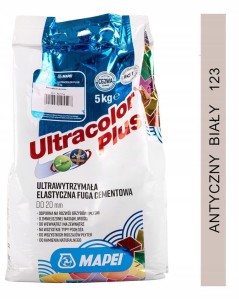 fuga cementowa ULTRACOLOR PLUS 5kg 123 antyczny biały