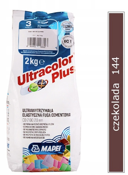 fuga cementowa ULTRACOLOR PLUS 2kg 144 czekolada