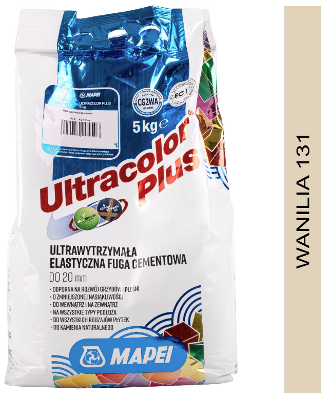 fuga cementowa ULTRACOLOR PLUS 5kg 131 wanilia