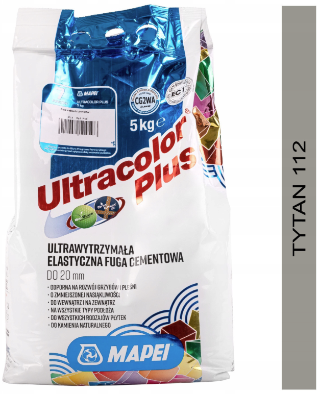 fuga cementowa ULTRACOLOR PLUS 5kg 112 tytan