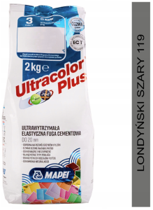 fuga cementowa ULTRACOLOR PLUS 2kg 119 londyński szary