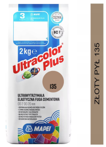 fuga cementowa ULTRACOLOR PLUS 2kg 135 złoty pył