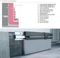 Profil cokołowy LED C1+C2 RAL 7024 RENOPLAST
