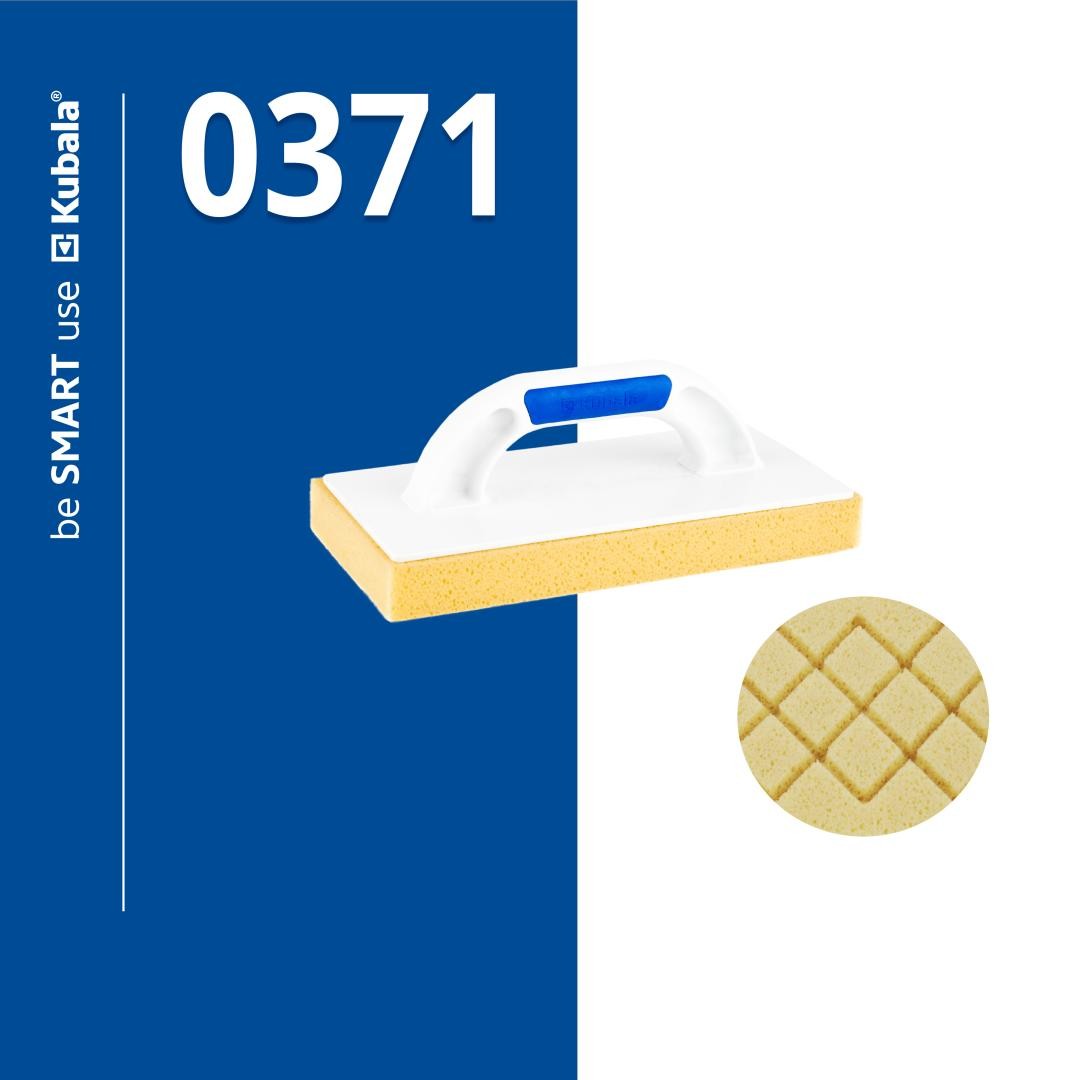 paca z tworzywa z gąbką hydrochłonną nacinaną 140x280 0371 KUBALA