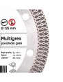 tarcza do cięcia gresu diamentowa cieńka MULTIGRES 125mm DISTAR