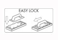 paca gum ''EASY-LOCK' 'do fug. wym. 130x290 RAIMONDI