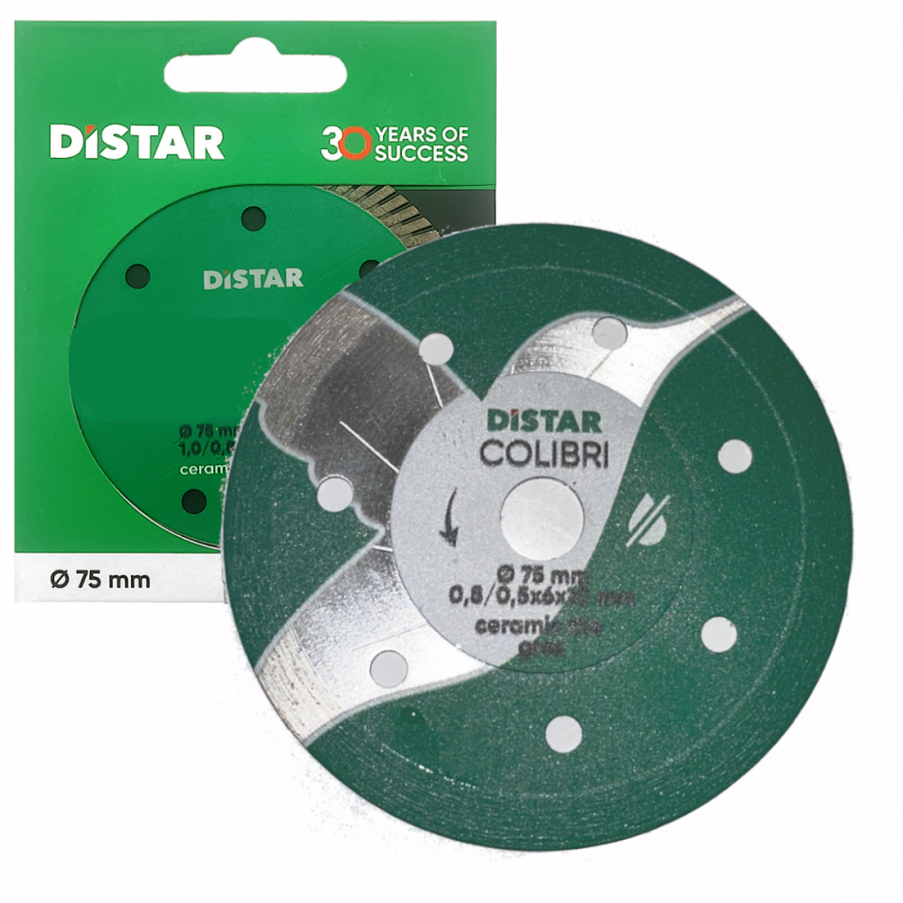 tarcza diamentowa do ceramiki i gresu COLIBRI 76 11139053029 DISTAR