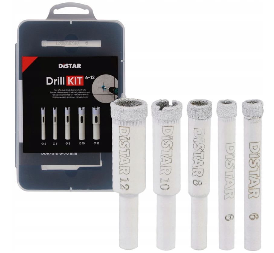 zestaw do wiercenia DRILLKIT 6-12 DISTAR
