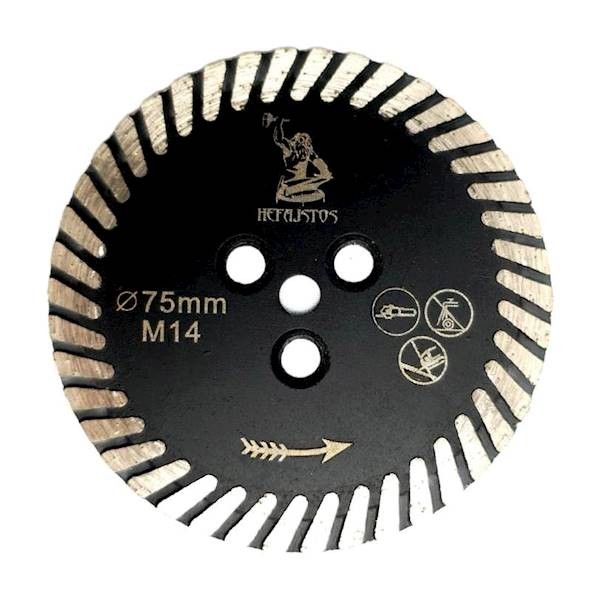 tarcza diamentowa do podcinania wymienna 75mm BIHUI