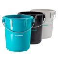 wiadro z uchwytem mixTUB 34L jasnoszare COLLOMIX