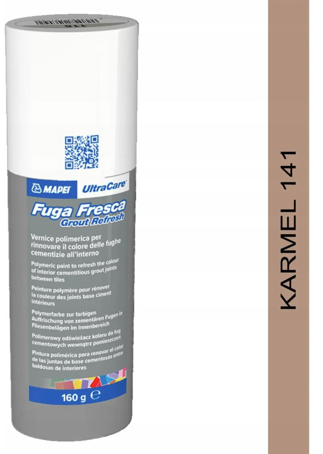 Fuga Fresca ULTRACARE renowator do fug MAPEI 141 karmel