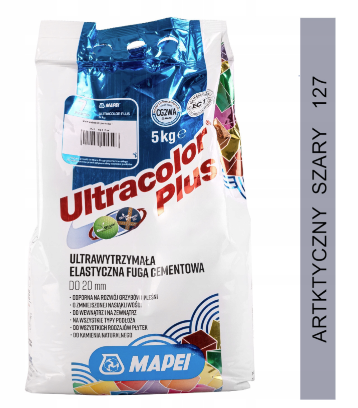 fuga cementowa ULTRACOLOR PLUS 5kg 127 arktyczny szary