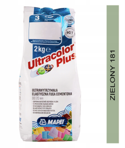 fuga cementowa ULTRACOLOR PLUS 2kg 181 zielony