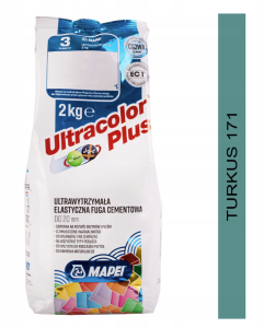 fuga cementowa ULTRACOLOR PLUS 2kg 171 intensywny turkus
