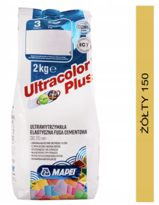 fuga cementowa ULTRACOLOR PLUS 2kg 150 intensywny żółty