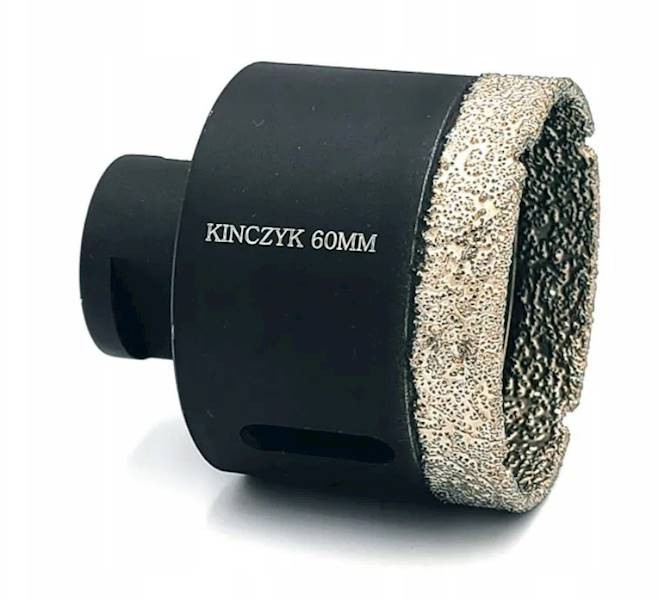 KINCZYK otwornica diamentowa GRES-B 60MM/M14