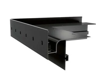 Narożnik zewnętrzny 90 stopni do profili W30R+ grafit RAL 7024 Renoplast