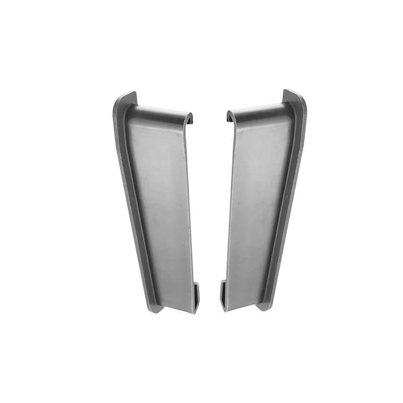 Zakończenie odbojnik(komplet) do profili W30/W60 szary RAL 7037 Renoplast