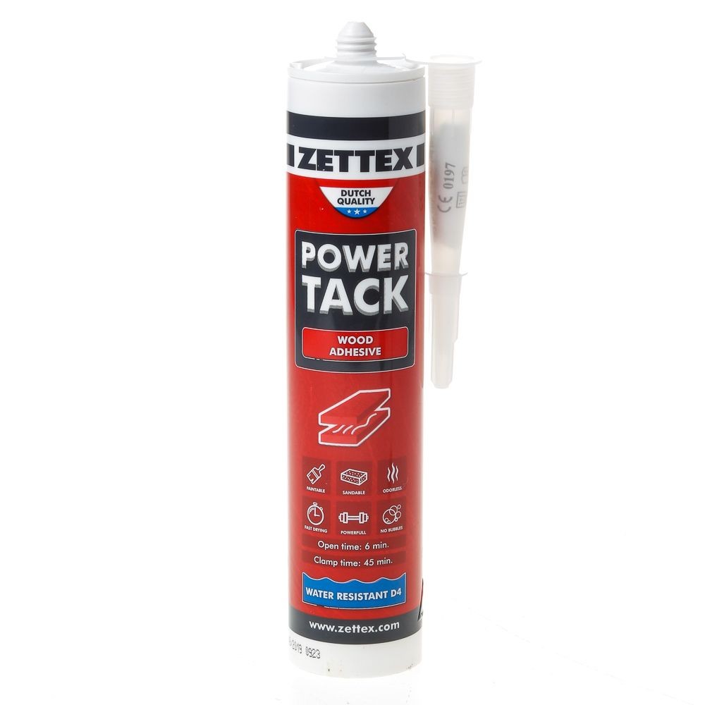 ZETTEX POWER-TACK wodoodporny  klej montażowy 310ml szybki
