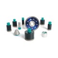 Zestaw Otwornic Diamentowych M14 (25,35,40,45,50,68mm + frez + tarcza + wosk + palec diamentowy) BIHUI