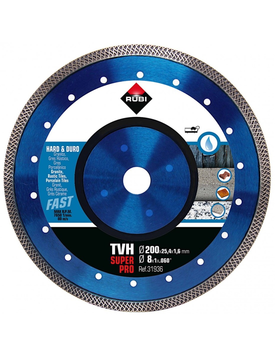 Rubi TVH 200 SuperPro Tarcza Diamentowa Do Materiałów Twardych 31936