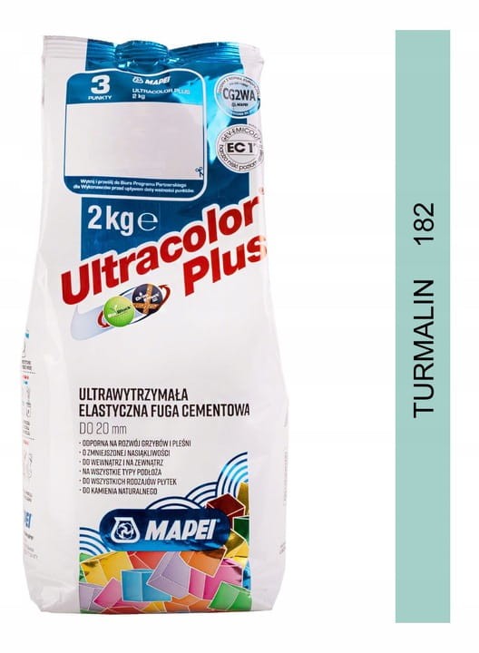 fuga cementowa ULTRACOLOR PLUS 2kg 182 turmalin