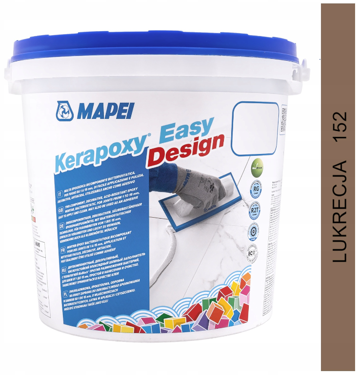 fuga epoksydowa KERAPOXY EASY DESIGN 3kg 152 lukrecja