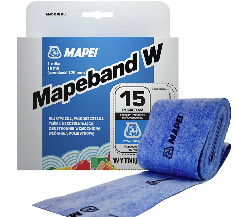taśma uszczelniająca MAPEBAND W 10mb szer.120mm