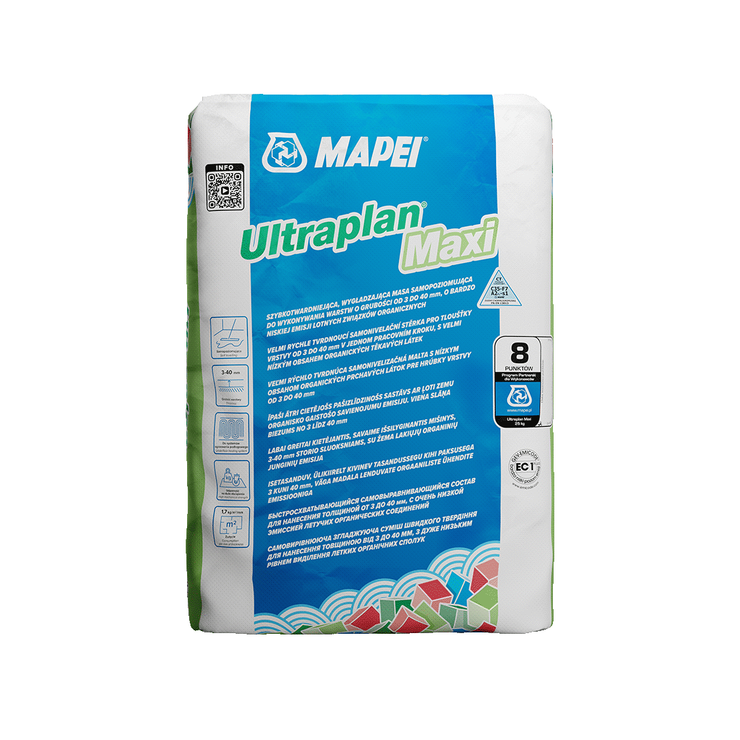 Ultraplan MAXI 25kg samopoziomująca wylewka MAPEI