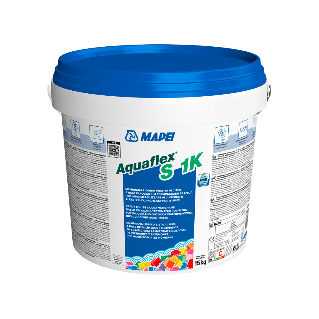 AQUAFLEX S 1K RAL 7032 15kg hydroizolacja dachów balkonów tarasów łazienki