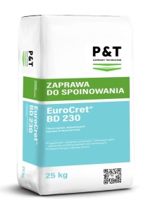 P&T EuroCret BD 230 25kg Drobnoziarnista zaprawa wyrównująca