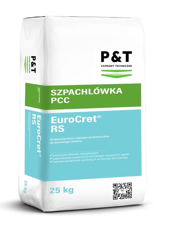 P&T Eurocret RS 25kg Zaprawa naprawcza
