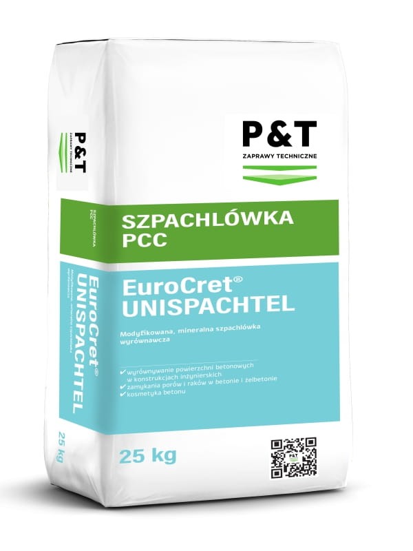 P&T EuroCret Unispachtel 25kg Zaprawa naprawcza