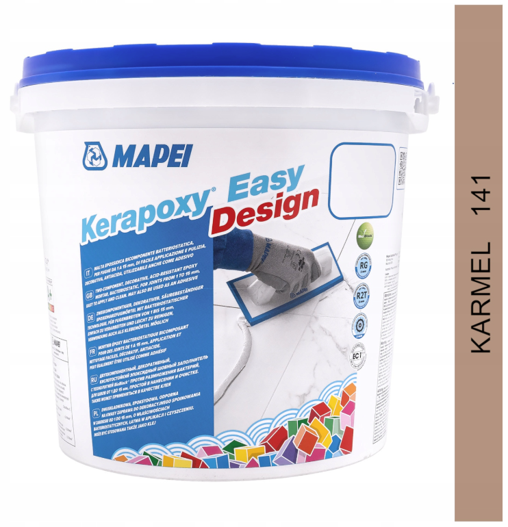 KERAPOXY EASY DESIGN 3kg fuga epoksydowa 141 karmel