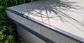 Profil okapowy balkonowo tarasowy W20 grafit RAL 7024 RENOPLAST