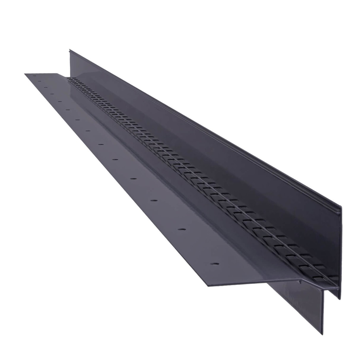 Profil okapowy balkonowy tarasowy W60 grafit RAL 7024 RENOPLAST