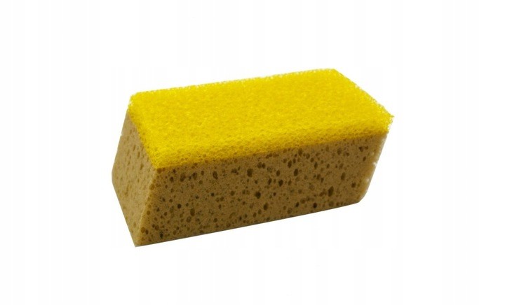 SOLID GĄBKA KOSTKA SKOŚNA HYDROCHŁONNA DO FUGOWANIA 16x9x6 cm