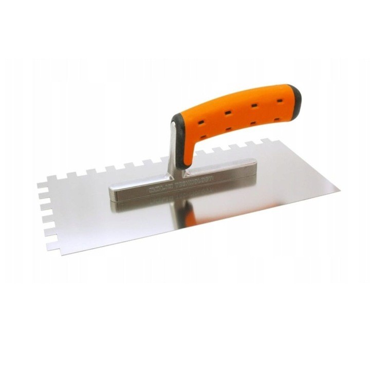 Paca nierdzewna zębata 130x270mm 2K ząb 15mm SOLID
