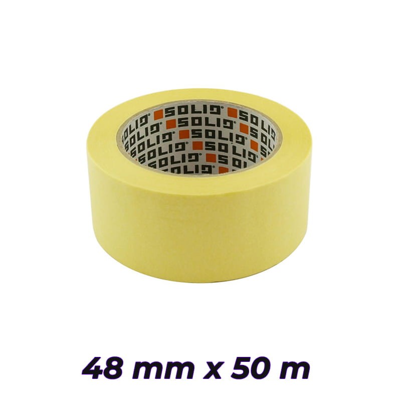 SOLID Taśma malarska STRONG 48mm/50m 5015