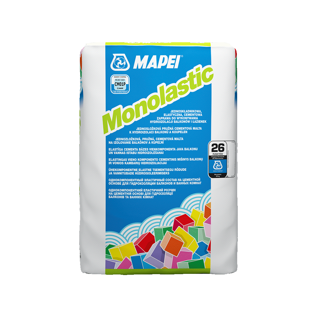 MONOLASTIC 20kg zaprawa hydroizolacyjna na bazie cementu