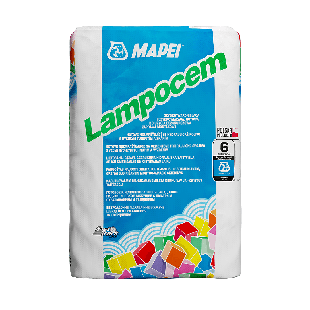 Lampocem 25kg cement montażowy