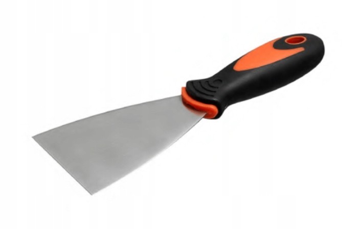 Szpachelka stalowa nierdzewna kwasoodporna 100mm 2K SOLID 6264