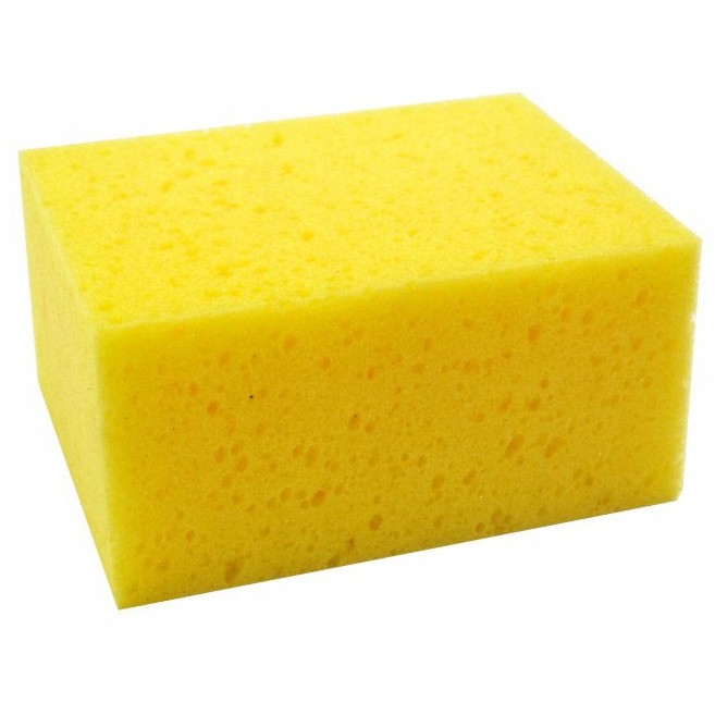 SOLID Gąbka glazurnicza kostka hydrochłonna 14×11×7 cm SOLID 5356
