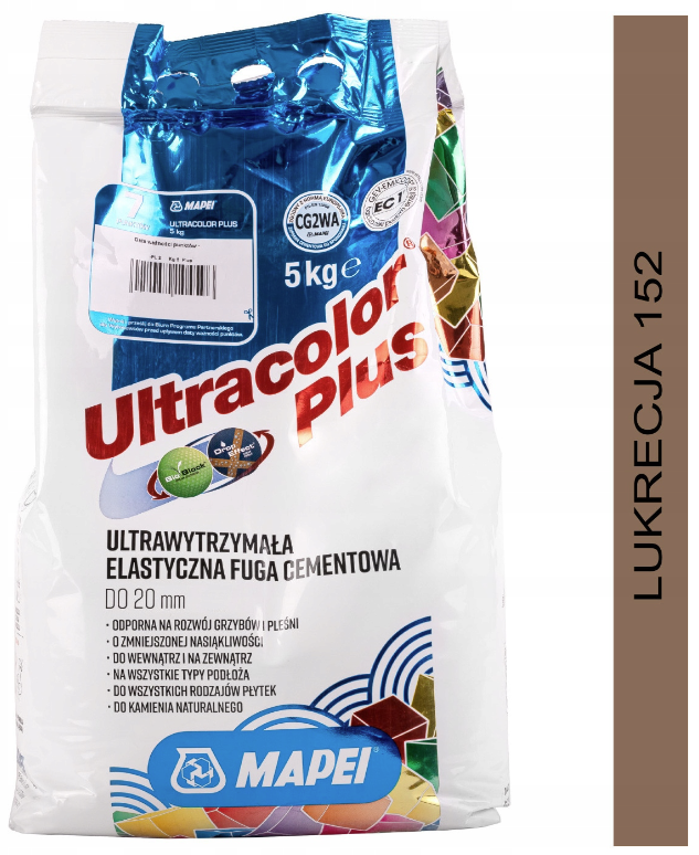 fuga cementowa ULTRACOLOR PLUS 5kg 152 lukrecja