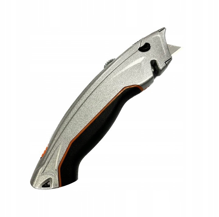 Nóż tapeciak budowlany trapezowy BLACK TIGER 0,6/18mm SOLID 6485B