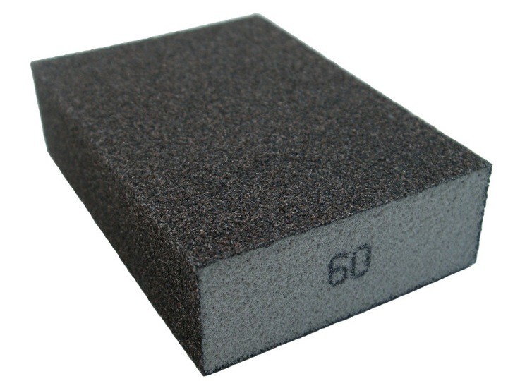 Kostka ścierna klocek gąbka szlifierska GR 60 100/70/25mm P60 SOLID 5458