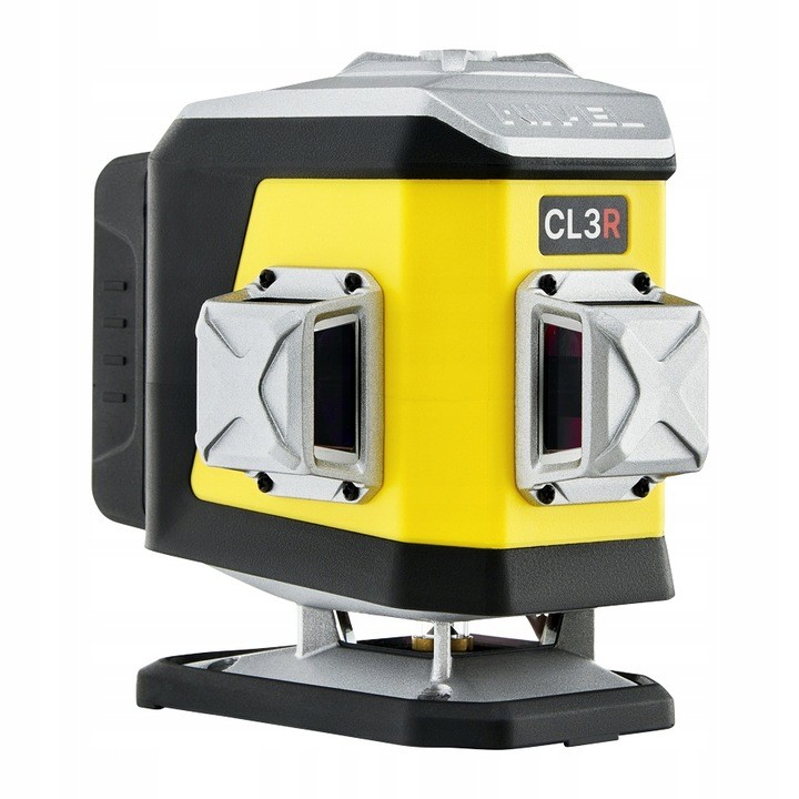 NIVEL SYSTEM CL3R – CZERWONY MULTILASER KRZYŻOWY 3×360°, Bluetooth