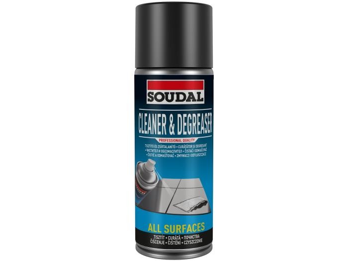 Preparat czyszczący odtłuszczacz w sprayu CLEANER& DEGREASER 400ml E-EU SOUDAL